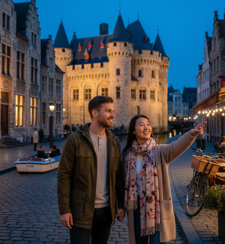 Ghent, Belgium Medieval Beauty with a Modern Green Heart
